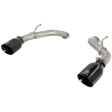 aFe Takeda 2.5in 304 SS Axle-Back Exhaust w/ Black Tips 16-20 Infiniti Q50 V6-3.0L | tt | 49-36130NM-B - JDMuscleCat Back Exhaust Systemafe49-36130NM-B