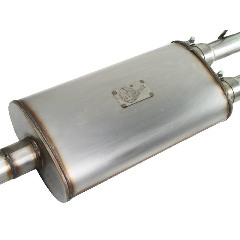 aFe MACHForce XP Exhaust Cat-Back SS-409 w/ Polished Tip Toyota Tundra V8-5.7L 2007-2009 | 49-46006-P - JDMuscleCat Back Exhaust Systemafe49-46006-P