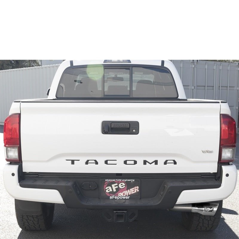 aFe MACH Force-Xp 2-1/2in 304 SS Cat-Back Exhaust w/ Polished Tips Toyota Tacoma 2.7L/3.5L 2016+ | 49-46042-P - JDMuscleCat Back Exhaust Systemafe49-46042-P