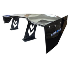 NRG Carbon Fiber Spoiler - Universal | 59in. NRG Logo Large End Plates - JDMuscleSpoilers and WingsnrgCARB-A590NRG