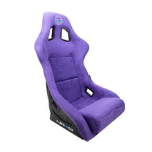 NRG FRP Bucket Seat PRISMA Edition W/ pearlized Back Purple Alcantara - Large | FRP-302PP-PRISMA - JDMuscleSeatsnrgFRP-302PP-PRISMA