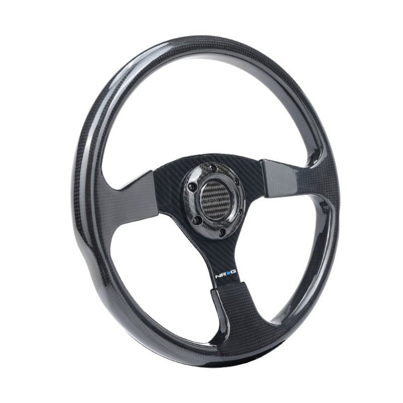 NRG Carbon Fiber Steering Wheel 350mm - JDMuscleSteering Wheels426432