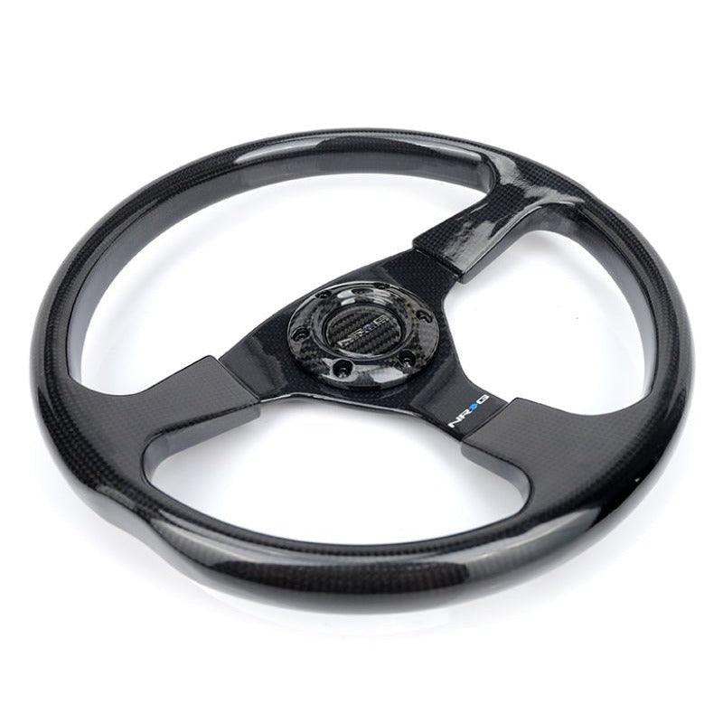 NRG Carbon Fiber Steering Wheel 350mm - JDMuscleSteering Wheels426432