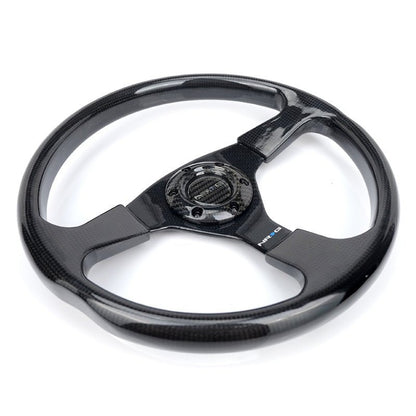 NRG Carbon Fiber Steering Wheel 350mm - JDMuscleSteering Wheels426432