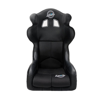 NRG FIA Competition Seat w/ Competition Fabric/ FIA homologated/ Head Containment - Medium - JDMuscleSeatsnrgFRP-RS600M