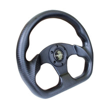 NRG Carbon Fiber Steering Wheel | 320mm Flat Bottom Matte Black Carbon - JDMuscleSteering Wheels171433