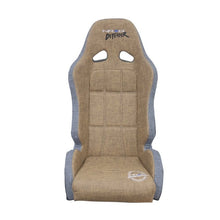NRG Defender Seat/ Water Resistant Steel Frame Suspension - Brown w/ Gray Trim w/ Defender Logo - JDMuscleSeats392768