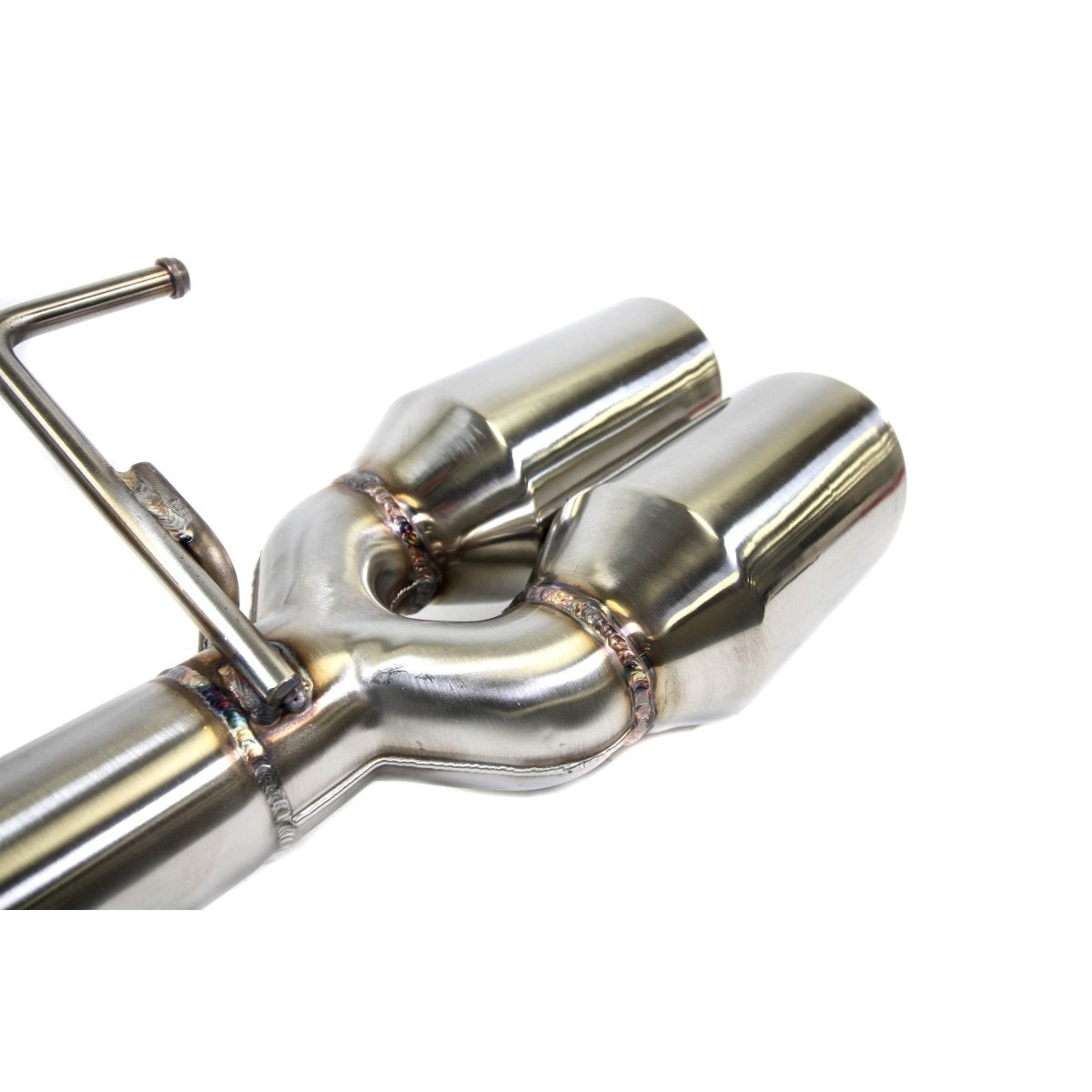 PLM [15-21 WRX/STI] Axle-Back Exhaust Muffler Deletes V2 - JDMuscleAxle Back ExhaustsPLM-SUB-TKP-DUAL-2015-2-POLISHPOLISHED TIP