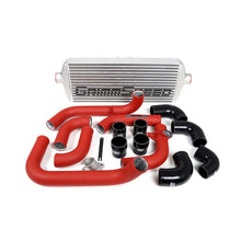 GrimmSpeed Front Mount Intercooler Kit Raw Core / Red Pipe 2008-2014 WRX | 090229 - JDMuscleIntercoolersgrm090229