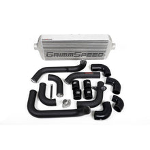 GrimmSpeed Front Mount Intercooler Kit Raw Core / Black Pipe WRX 2008-2014 | 090230 - JDMuscleIntercoolersgrm090230