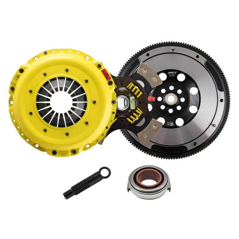 ACT HD/Race Sprung 4 Pad Clutch Kit Honda Civic Type R 2017+ | HC12-HDG4 - JDMuscleSingle Disc ClutchesactHC12-HDG4