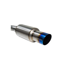 Remark [15-21 WRX/STI] R1-Spec Catback Exhaust Titanium Muffler Section w/ Burnt Tip | RK-C1076S-01T - JDMuscleCat Back Exhaust SystemremRK-C1076S-01T