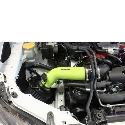 Perrin [18-21 STI] Hi-Power Cold Air Intake Neon Yellow | PSP-INT-326NY - JDMuscleIntakesperPSP-INT-326NY