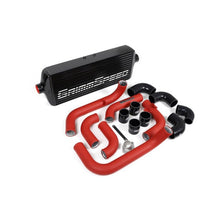 GrimmSpeed Front Mount Intercooler Kit - Black Core Red Pipe WRX 2008-2014 | 090251 - JDMuscleIntercoolersgrm090251