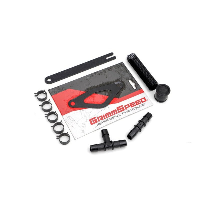 GrimmSpeed Front Mount Intercooler Kit - Red Subaru STI 2008-2014 | 090227 - JDMuscleIntercoolersgrm090227