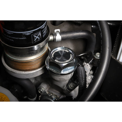 GrimmSpeed Bolt Style Clear Zinc Oil Cap Most Subaru Models | 120014C