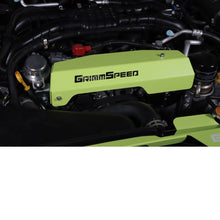 GrimmSpeed Pulley Cover - Neon Green Powdercoat WRX 2015+ | 099051 - JDMuscleAlternator Coversgrm099051