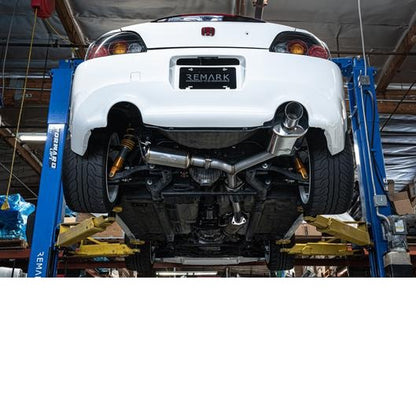 Remark [00-09 Honda S2000] Single Exit Cat-Back System w/Stainless Steel Tip | RK-C1063H-05Z - JDMuscleCat Back Exhaust SystemremRK-C1063H-05Z