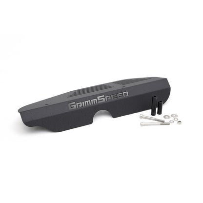 GrimmSpeed Alternator Cover Black | 099012