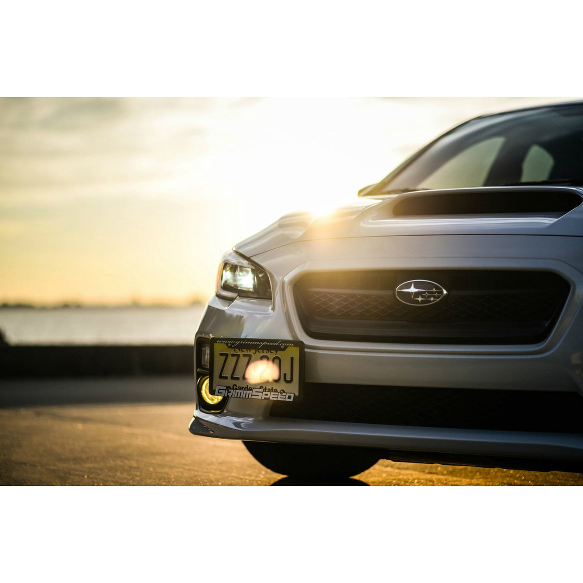 GrimmSpeed License Plate Relocation Kit