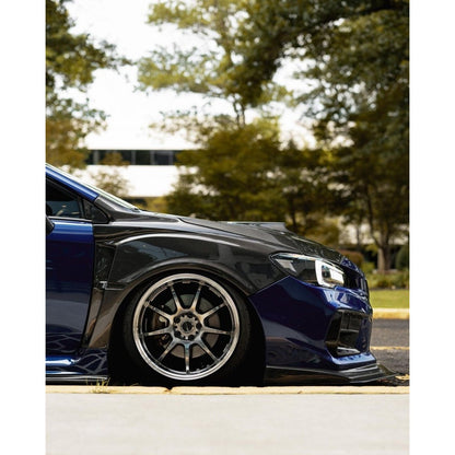 JDMuscle [15-21 WRX/STI] VS Style Carbon Fiber/FRP Fenders - JDMuscleFendersJDM-WRX15-435-CFCarbon