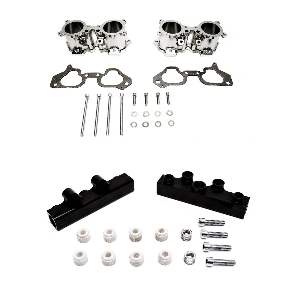 PLM Precision Works [08-14 WRX, 07-18 STI, 08-12 LGT, 08-13 FXT] Top Feed TGV Housing & Fuel Rail Kit - JDMuscleFuel RailsPW-TOP-FEED-FR-TGV-SUB-KIT