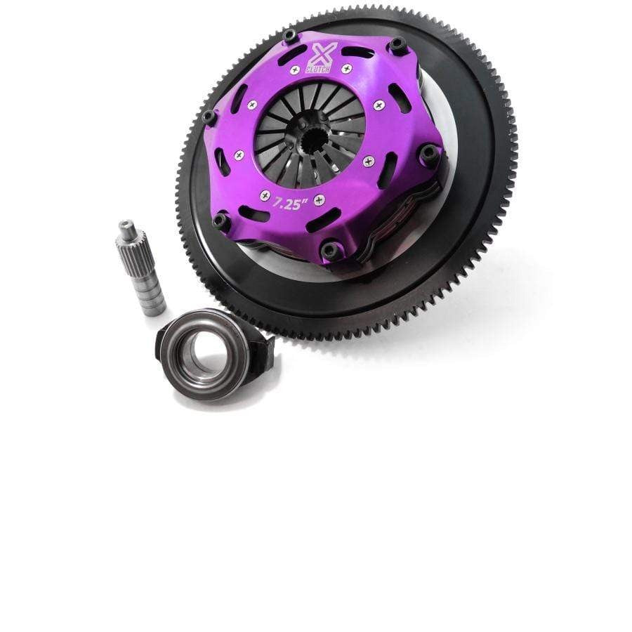 XClutch Clutch Kit 7.25 in. Twin Solid Ceramic Discs w/ Flywheel WRX 2006-2014 | XKSU18526-2E - JDMuscleClutchesXCLXKSU18526-2E