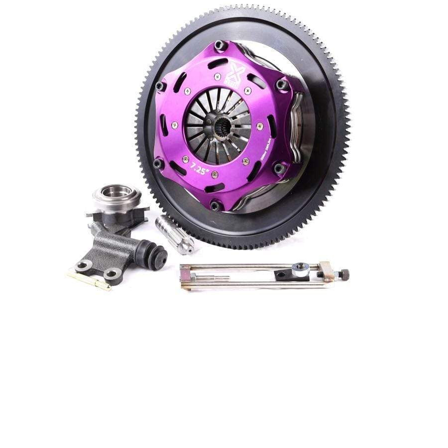 XClutch Clutch Kit 7.25 in. Twin Solid Ceramic Discs w/ Flywheel Subaru STI 2004-21 | XKSU18521-2E - JDMuscleClutchesXCLXKSU18521-2E