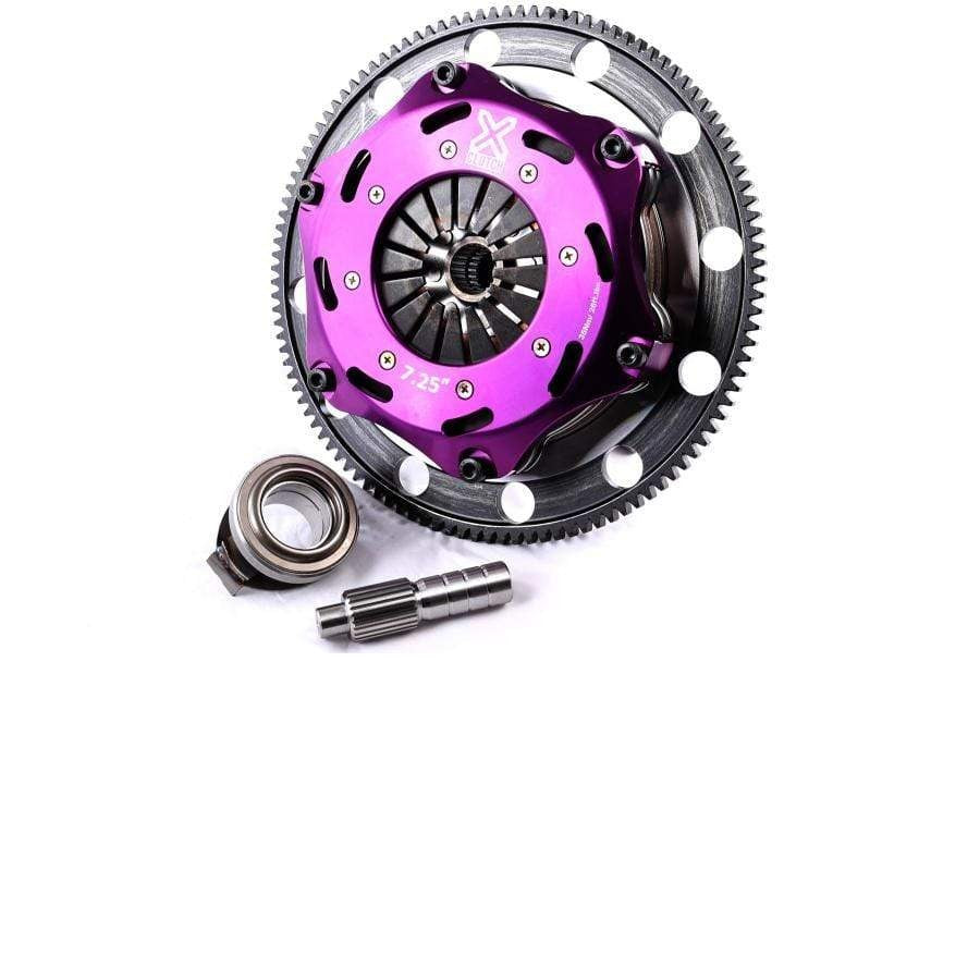 XClutch Clutch Kit 7.25 in. Twin Sprung Ceramic Discs w/ Flywheel WRX 2002-2005 / Forester XT 2004-2006 | XKSU18520-2B - JDMuscleClutchesXCLXKSU18520-2B