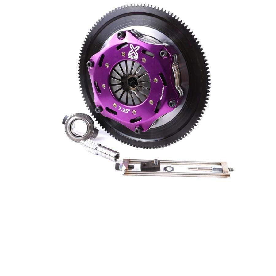 XClutch Clutch Kit 7.25in Twin Solid Ceramic Disc w/ Flywheel WRX 2002-2005 / Forester XT 2004-2006 / Legacy GT 2008-2012 | XKSU18520-2E - JDMuscleClutchesXCLXKSU18520-2E