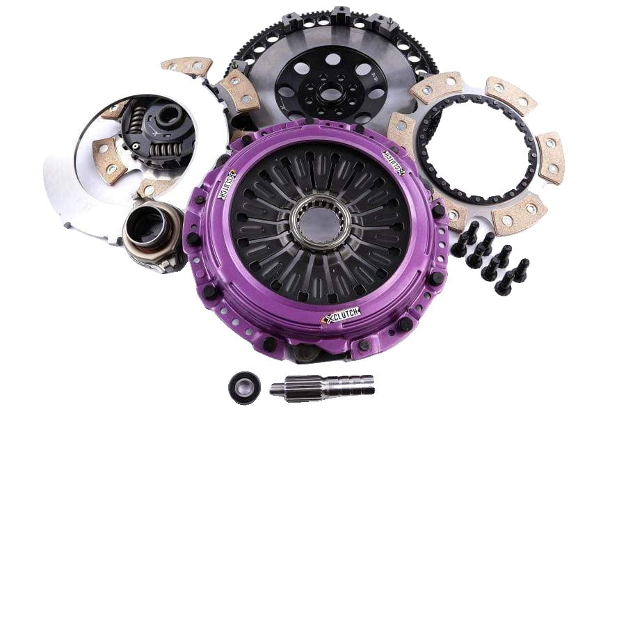 XClutch Clutch Kit 9in Twin Sprung Ceramic Disc w/ Flywheel Subaru STI 2004-21 | XKSU23531-2B - JDMuscleClutchesXCLXKSU23531-2B