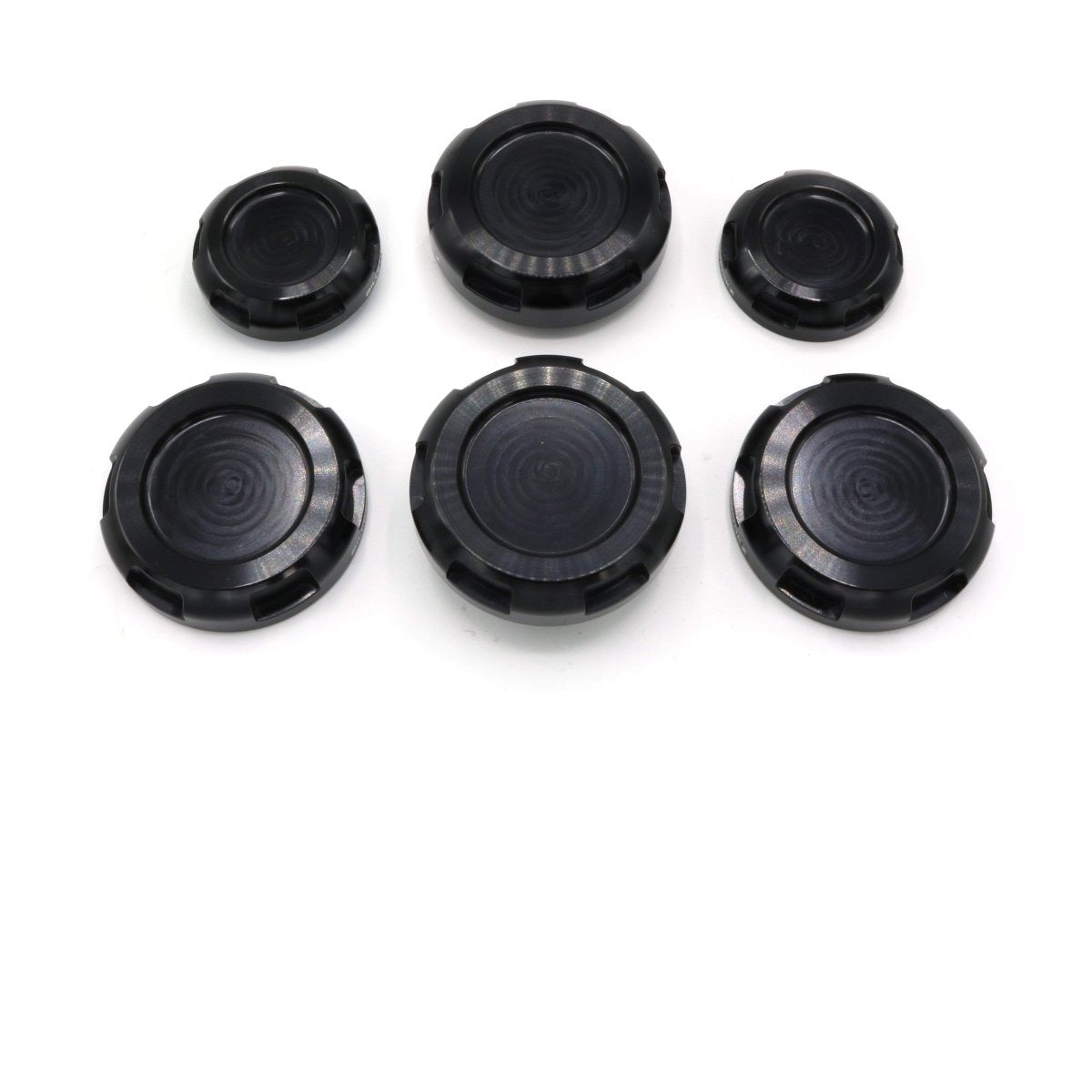 Billetworkz Engine Bay Caps - Zero Series WRX/STI 2002-2007 - JDMuscleEngine Covers and CapsbwzBW-EBCZ-SUB-GD-1Black