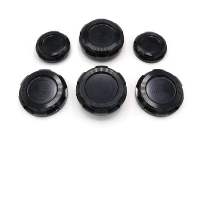 Billetworkz Engine Bay Caps - Zero Series WRX/STI 2002-2007 - JDMuscleEngine Covers and CapsbwzBW-EBCZ-SUB-GD-1Black
