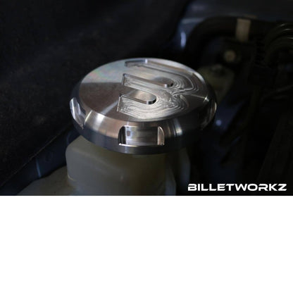 Billetworkz Engine Bay Caps - Zero Series WRX/STI 2002-2007 - JDMuscleEngine Covers and CapsbwzBW-EBCZ-SUB-GD-4Silver