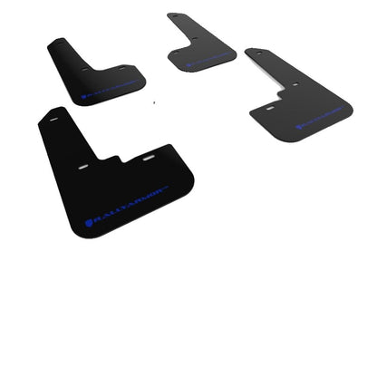 Rally Armor UR Black Mud Flap w/ Blue Logo Subaru Legacy 2020+ | MF64-UR-BLK/BL - JDMuscleMudflapsralMF64-UR-BLK/BL