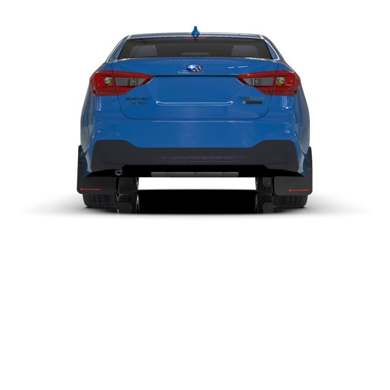 Rally Armor UR Black Mud Flap w/ Blue Logo Subaru Legacy 2020+ | MF64-UR-BLK/BL - JDMuscleMudflapsralMF64-UR-BLK/BL
