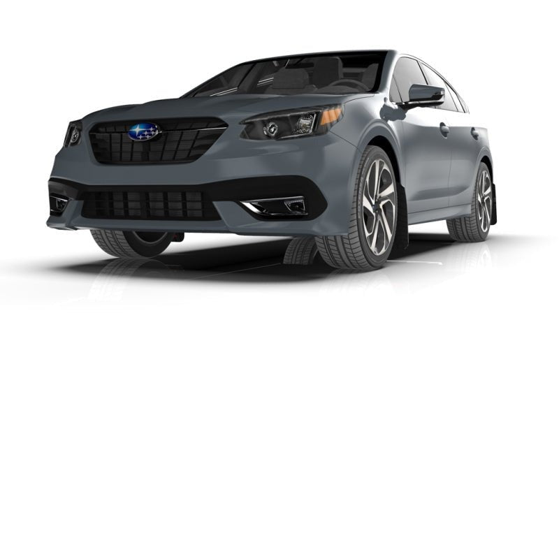 Rally Armor UR Black Mud Flap w/ Blue Logo Subaru Legacy 2020+ | MF64-UR-BLK/BL - JDMuscleMudflapsralMF64-UR-BLK/BL