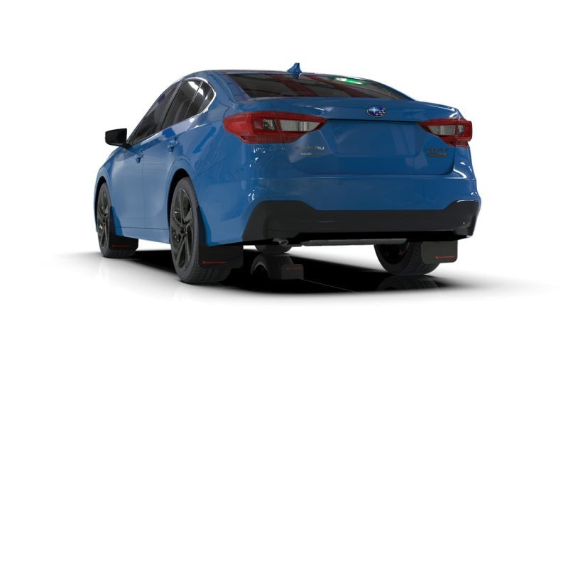 Rally Armor UR Black Mud Flap w/ Blue Logo Subaru Legacy 2020+ | MF64-UR-BLK/BL - JDMuscleMudflapsralMF64-UR-BLK/BL