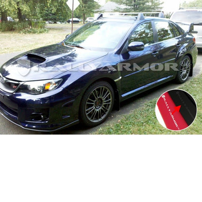 Rally Armor UR Black Mud Flap w/ Grey Logo WRX 2011-2014 / STI 2011-2014 | MF19-UR-BLK/GRY - JDMuscleMudflapsralMF19-UR-BLK/GRY
