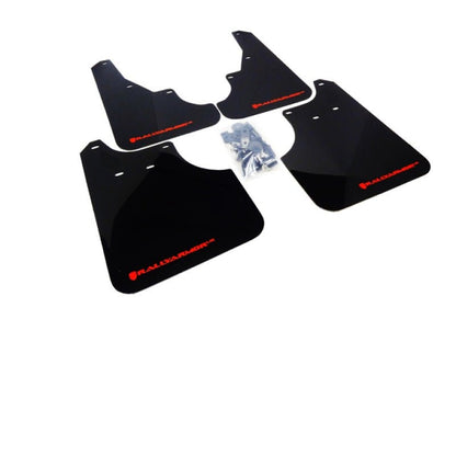 Rally Armor UR Black Mud Flap w/ Red Logo Subaru Forester 2009-2013 | MF11-UR-BLK/RD - JDMuscleMudflapsralMF11-UR-BLK/RD
