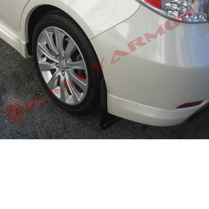 Rally Armor Black UR Mud Flap Grey Logo WRX 2008-2010 / Impreza 2008-2011 | MF6-UR-BLK/GRY - JDMuscleMudflapsralMF6-UR-BLK/GRY