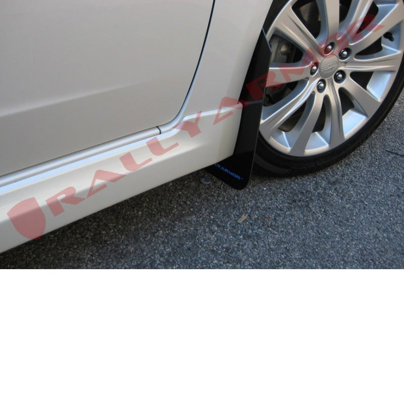 Rally Armor Black UR Mud Flap Blue Logo WRX 2008-2010 / Impreza 2008-2011 | MF6-UR-BLK/BL - JDMuscleMudflapsralMF6-UR-BLK/BL