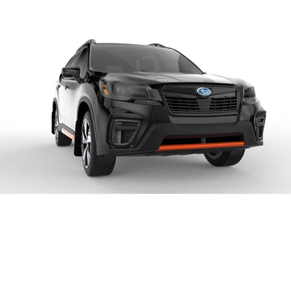 Rally Armor UR Black Mud Flap w/ Orange Logo Subaru Forester 2019-21 | MF52-UR-BLK/OR - JDMuscleMudflapsralMF52-UR-BLK/OR