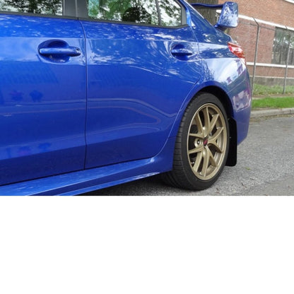 Rally Armor UR White Mud Flap w/ Red Logo WRX 15-2018 / STI 15-2018 | MF32-UR-WH/RD - JDMuscleMudflapsralMF32-UR-WH/RD