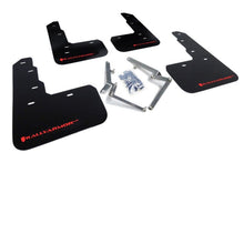 Rally Armor UR Black Mud Flap w/ Red Logo Honda Civic Type R 2017-2018 | MF47-UR-BLK/RD - JDMuscleMudflapsralMF47-UR-BLK/RD