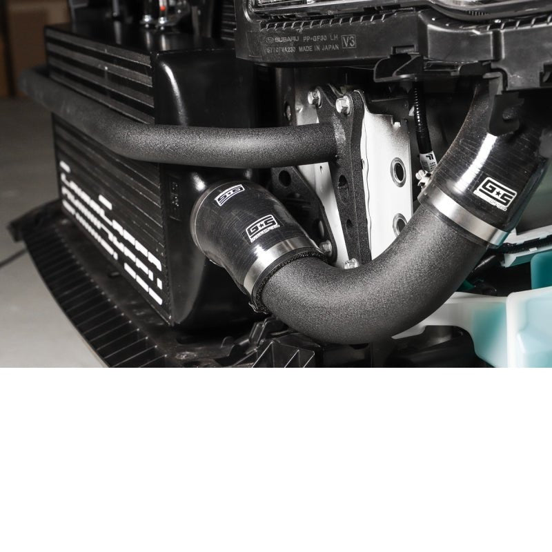 GrimmSpeed [15-21 WRX/STI] Bumper Bar Black Powder | 090261 - JDMuscleIntercooler Installation Kitsgrm090261