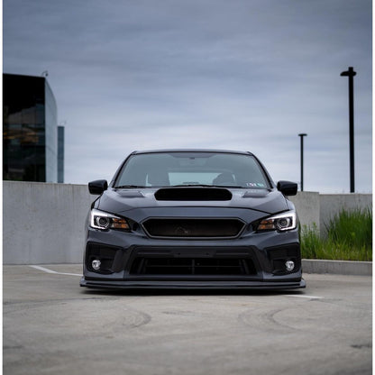 JDMuscle [15-21 WRX/STI] Carbon Fiber Hood V2 w/ Heat Extract