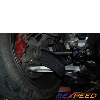 Rexpeed Carbon Fiber Brake Cooling Guides Mitsubishi Evo X 2008-2015 | R44 - JDMuscleBrake Ducting KitsREX R44