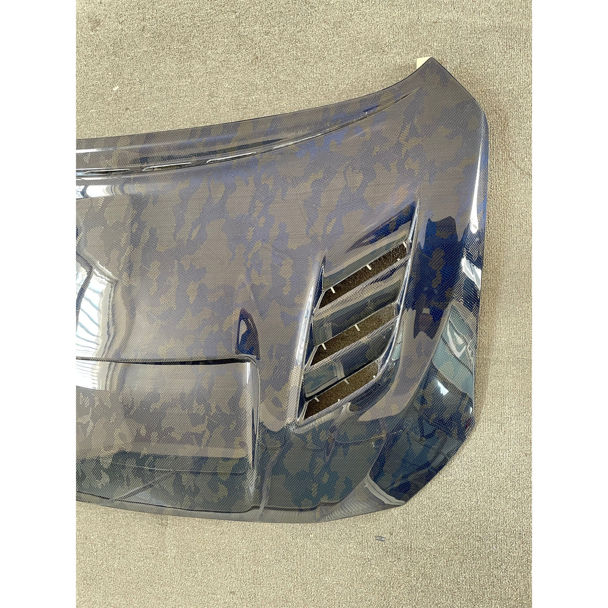 JDMuscle [15-21 WRX/STI] Carbon Fiber Hood V2 w/ Heat Extract