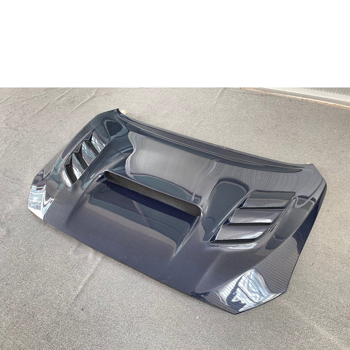 JDMuscle [15-21 WRX/STI] Carbon Fiber Hood V2 w/ Heat Extract